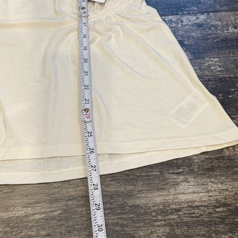 Athleta Air Out Cinch‎ Tank Camisole Womens Medium White Sleeveless Athletic NWT - Picture 10 of 14